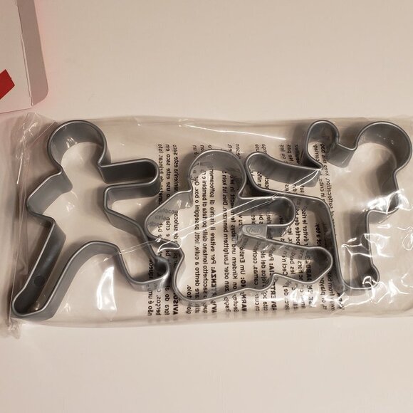 NWT - Fred Ninja Martial Arts Plastic Cookie Cutters (set of 3 poses) - Picture 3 of 3
